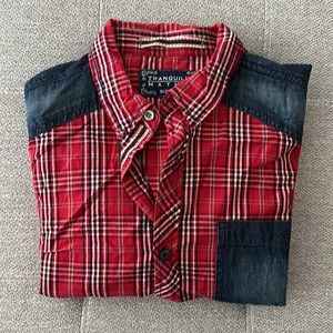 Long Sleeve BTD Shirt (Tranquility) Med